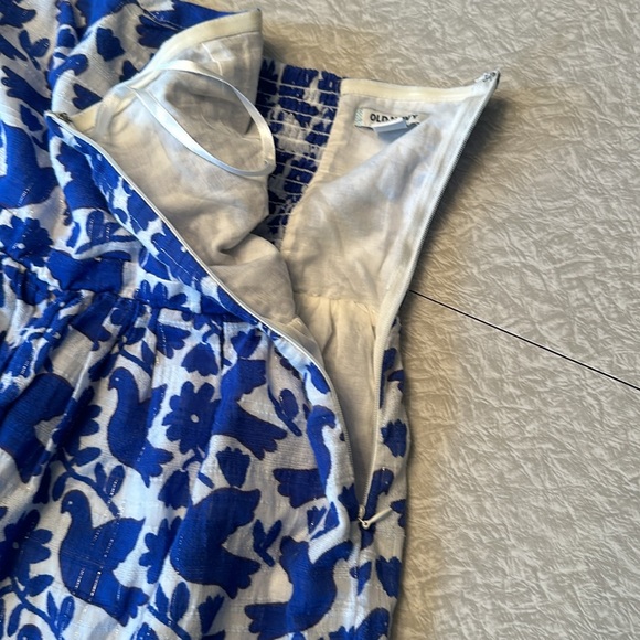 Old Navy Strapless Bluebird Pattern Dress. Size 8. - Picture 8 of 8